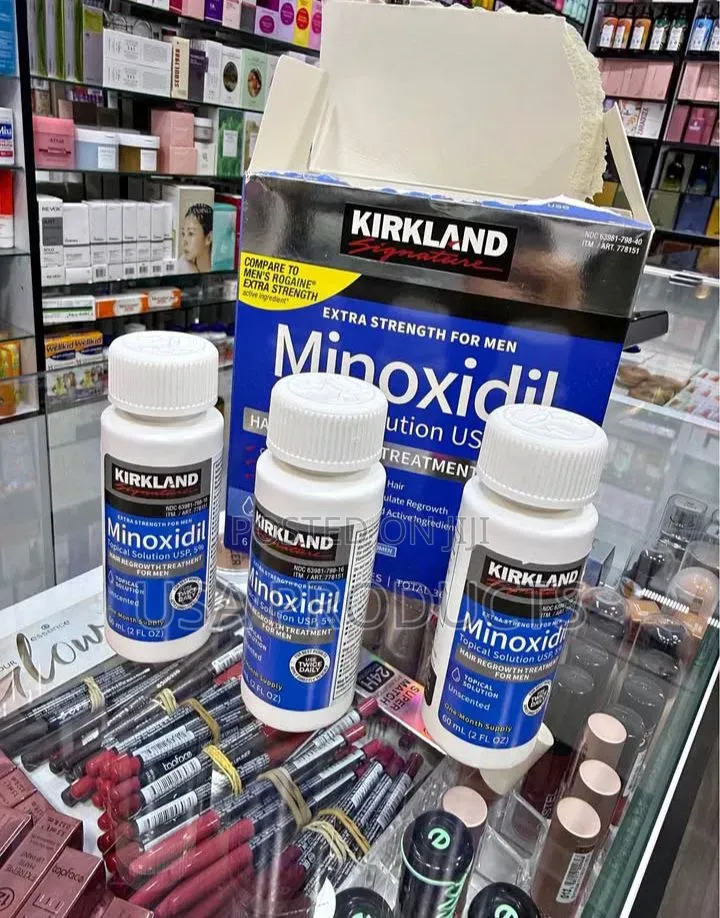 Kirkland Minoxidil 5% Liquid – የፀጉርና የፂም ማበቀያ (Hair & Beard Growth