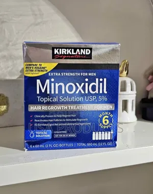 Kirkland Minoxidil Liquid Solution – የፀጉር መረገፍን ማቆሚያ (Stop Hair Loss)