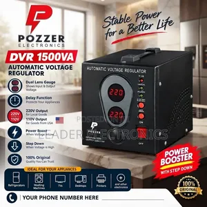 Pozzer Digital Stabilizer 1500W