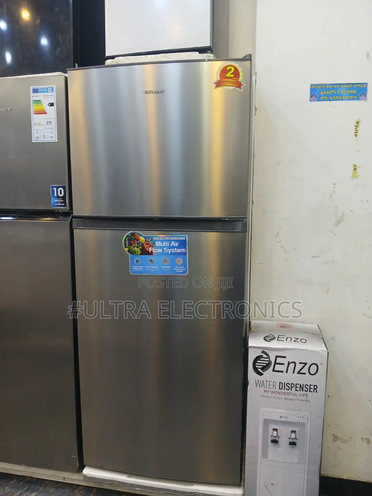 Sonashi 550l Refrigerator Modern Design • Powerful Cooling •