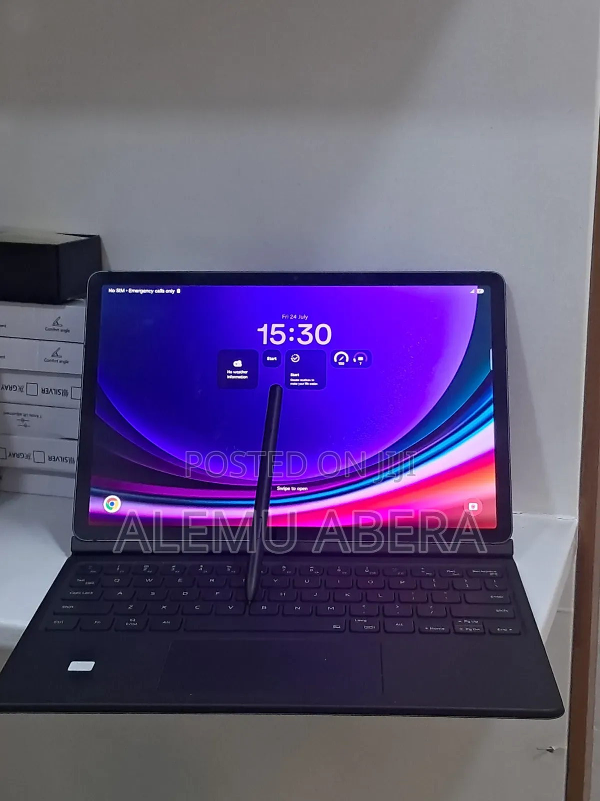 New Samsung Galaxy Tab S9+ 256 GB Black