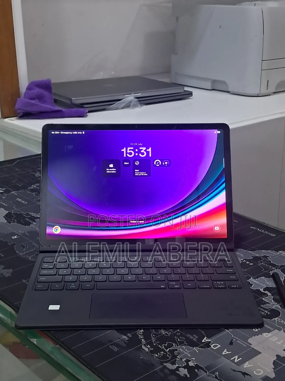 New Samsung Galaxy Tab S9+ 256 GB Black