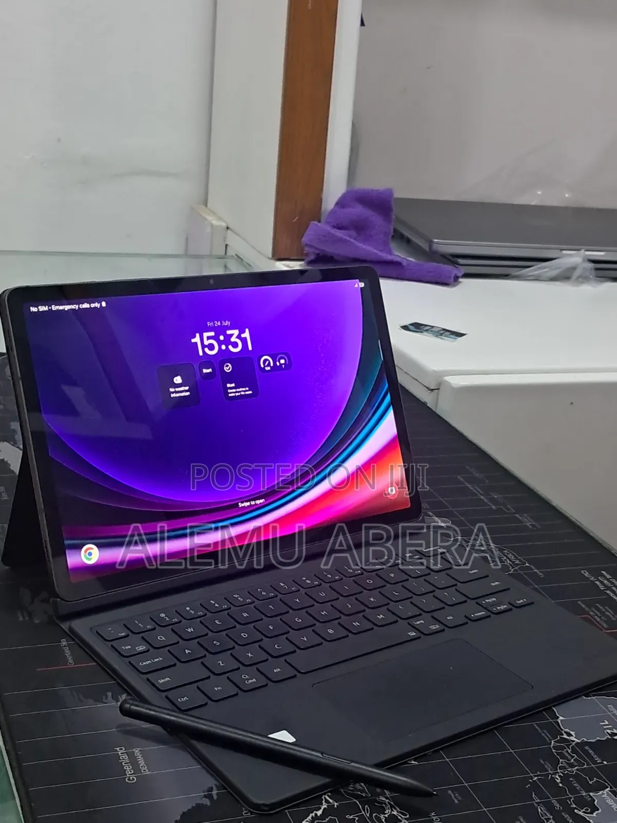 New Samsung Galaxy Tab S9+ 256 GB Black