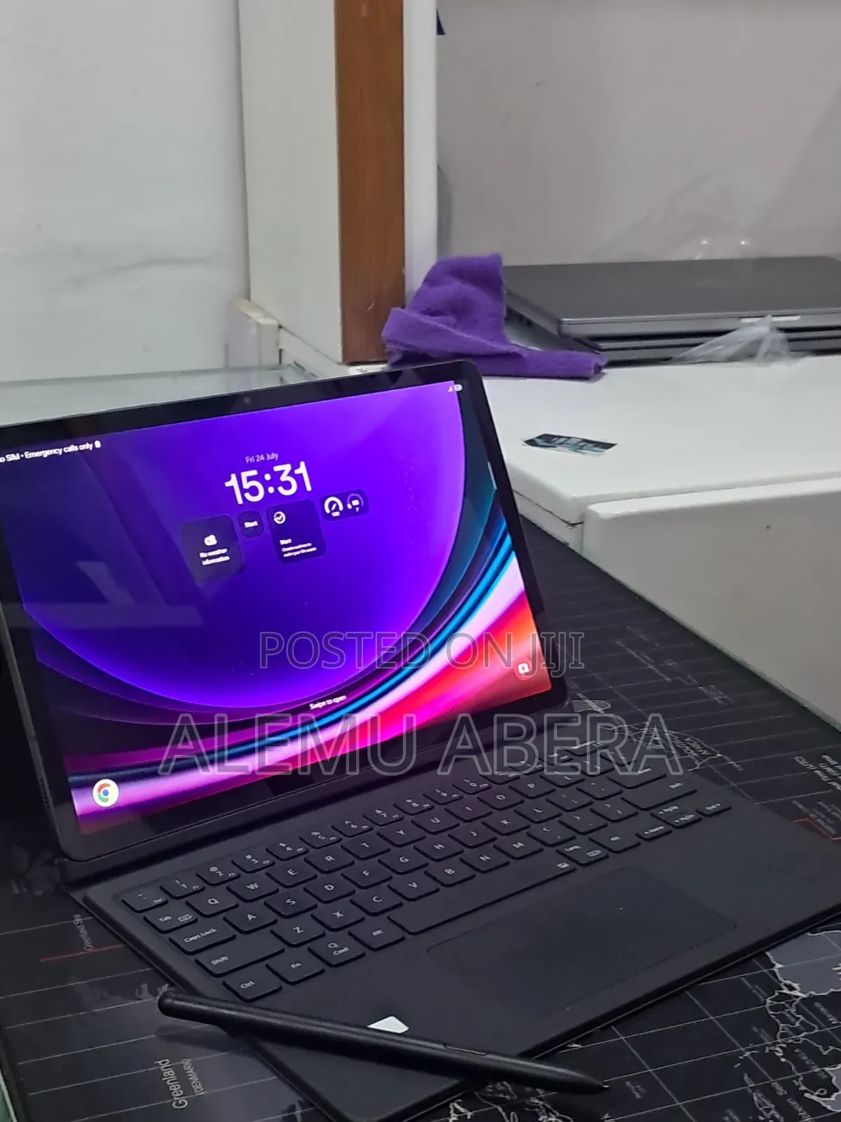 New Samsung Galaxy Tab S9+ 256 GB Black