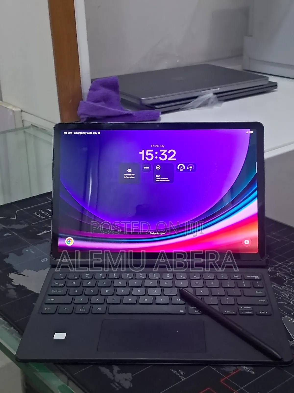 New Samsung Galaxy Tab S9+ 256 GB Black