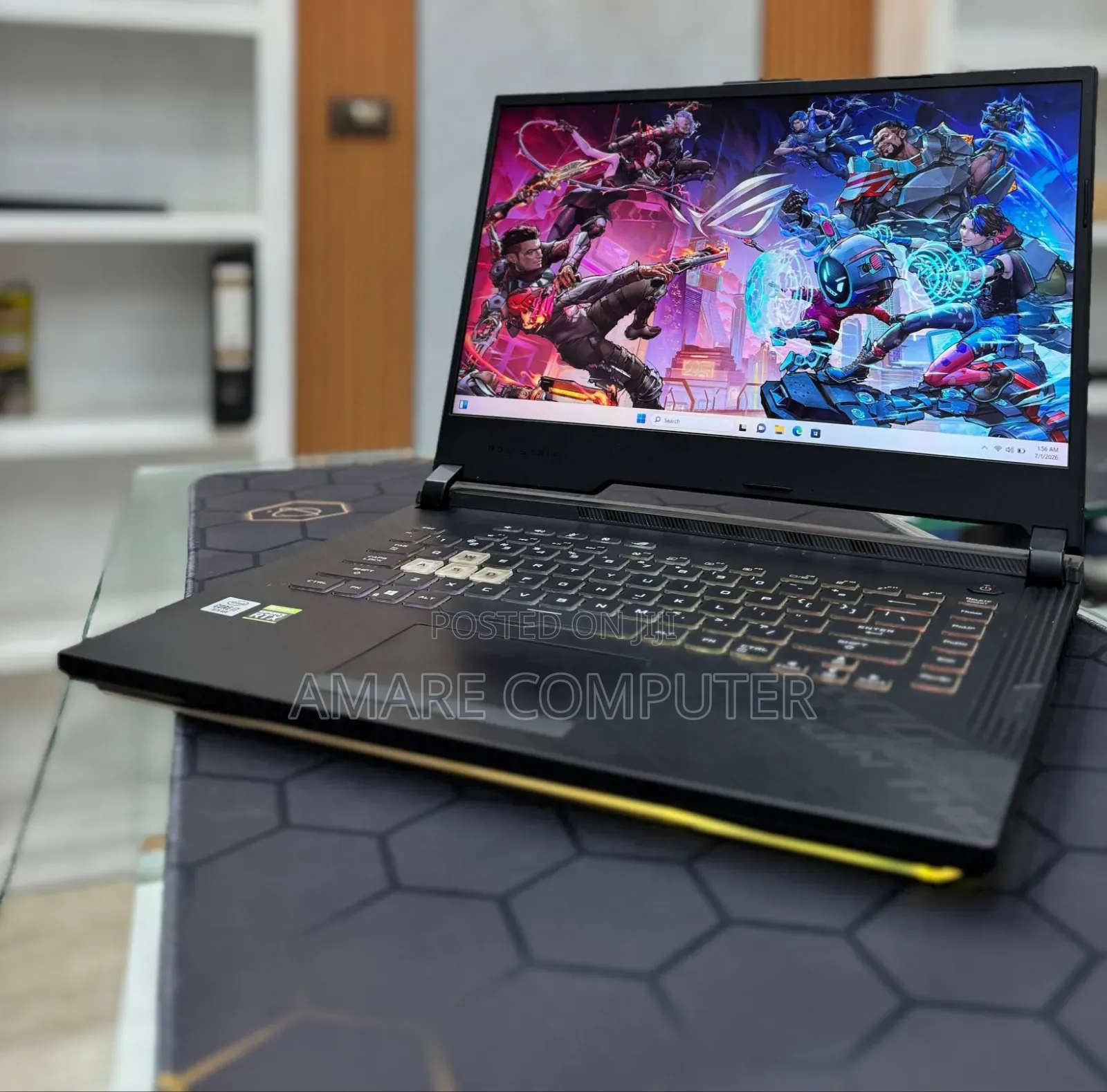 New Laptop Asus ROG Strix G15 16GB Intel Core i7 SSD 512GB