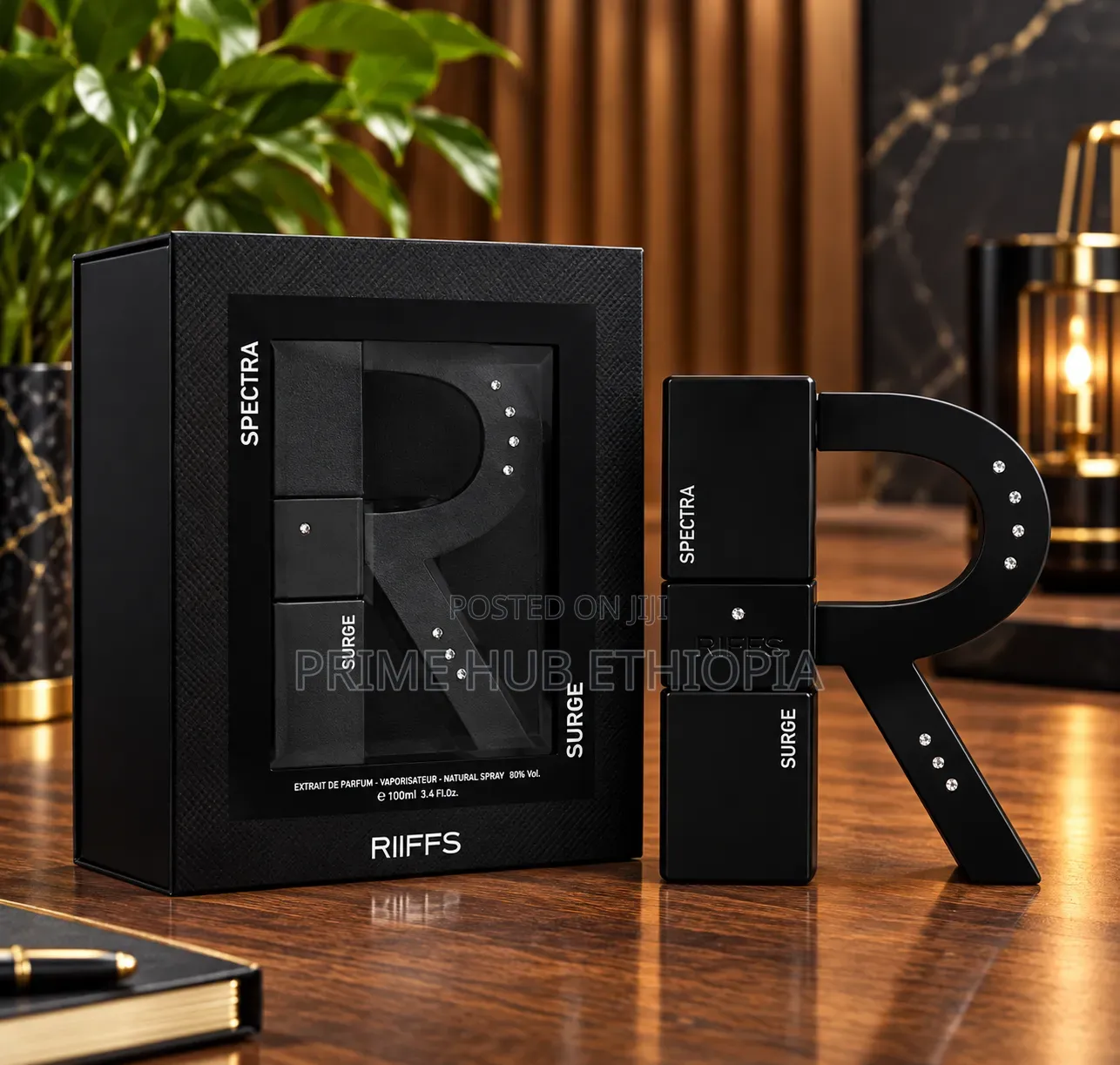 Riiffs R Surge & Spectra for Men Extrait De Parfum 50ml+50ml