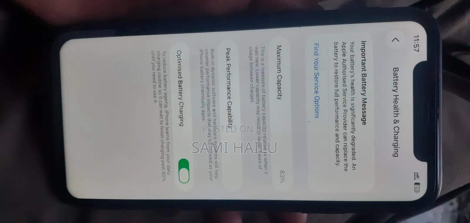 Apple iPhone 11 128 GB Black