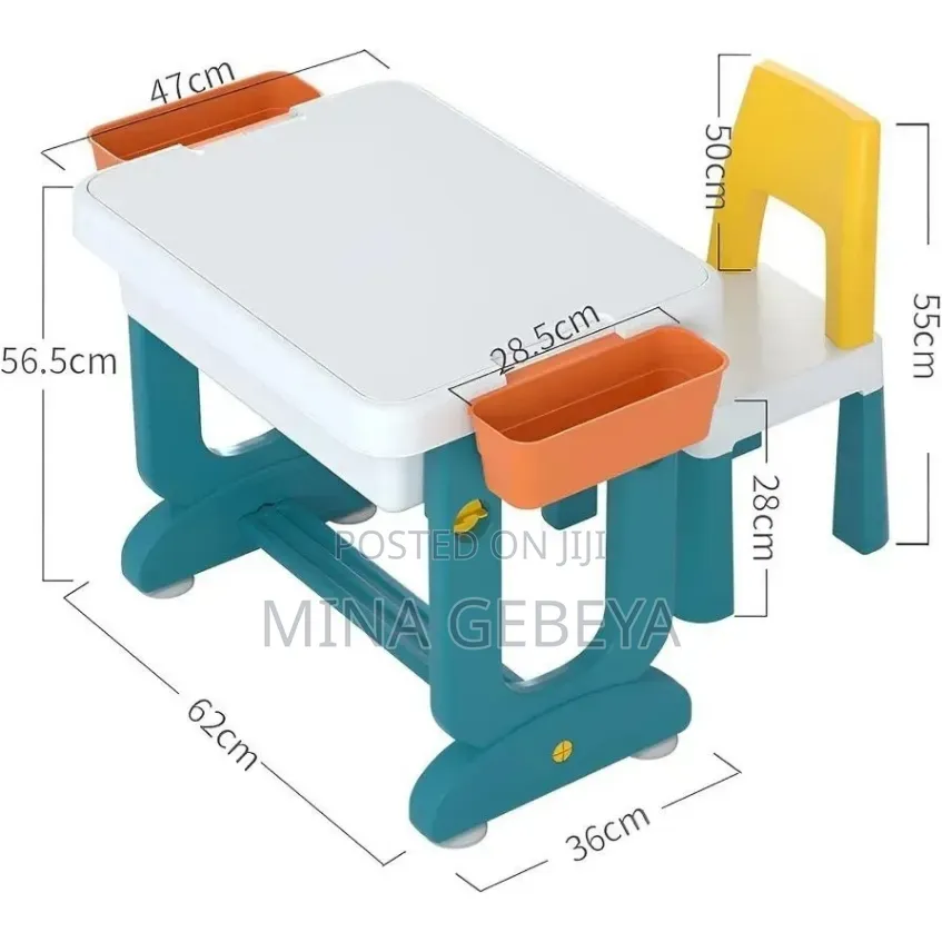 Multi-Functional Study Desk & Chair