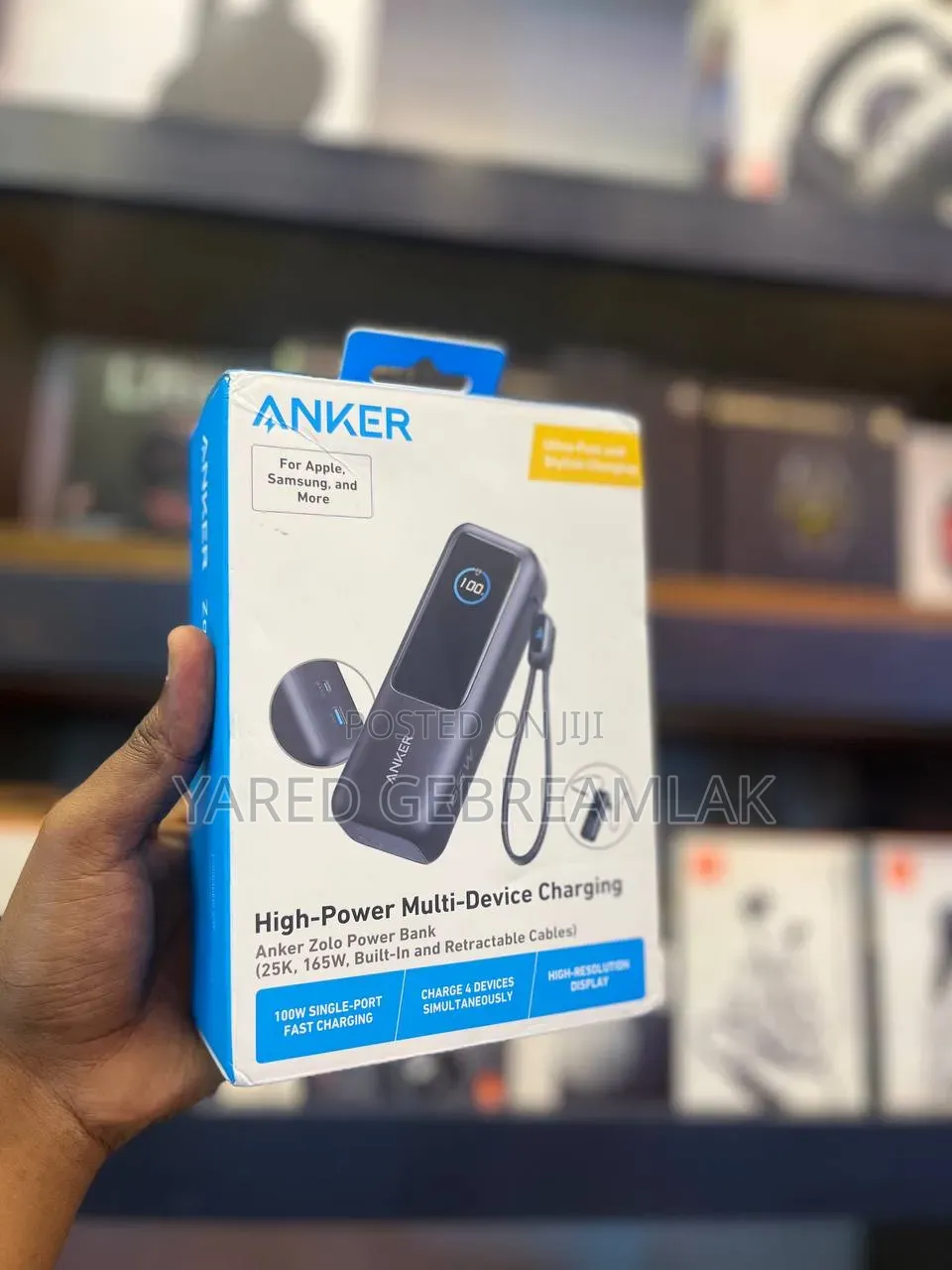 Anker Zolo Power Bank 25,000mAh – 165W