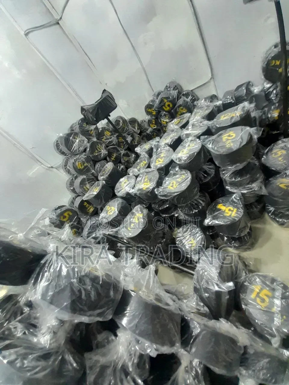 Made in Ezchiw Ethio Dumbbell and Barbells