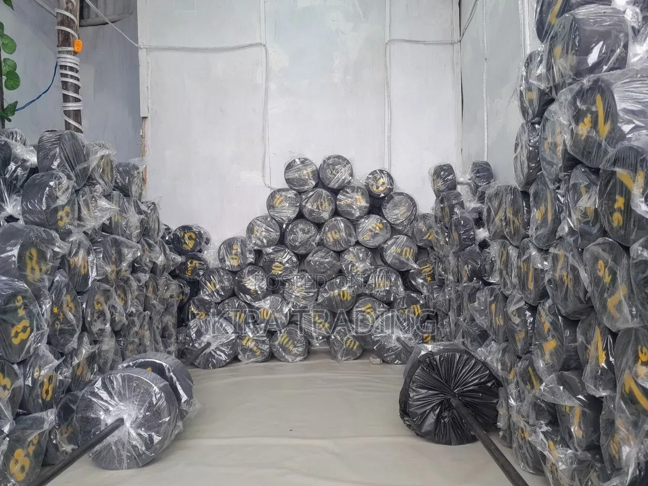 Made in Ezchiw Ethio Dumbbell and Barbells