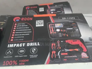 EDON Impact Drill – Powerful & Complete Tool Kit