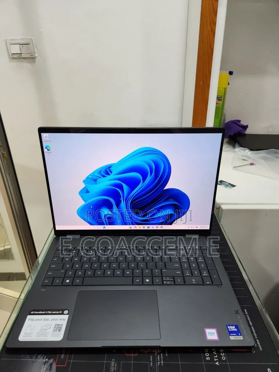 New Laptop HP OmniBook X Flip 16" 16GB Intel Core Ultra 7 SSD 1T