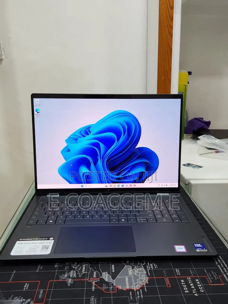New Laptop HP OmniBook X Flip 16" 16GB Intel Core Ultra 7 SSD 1T
