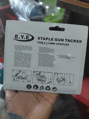 Heavy-Duty Staple Tacker (4-14mm Staples)