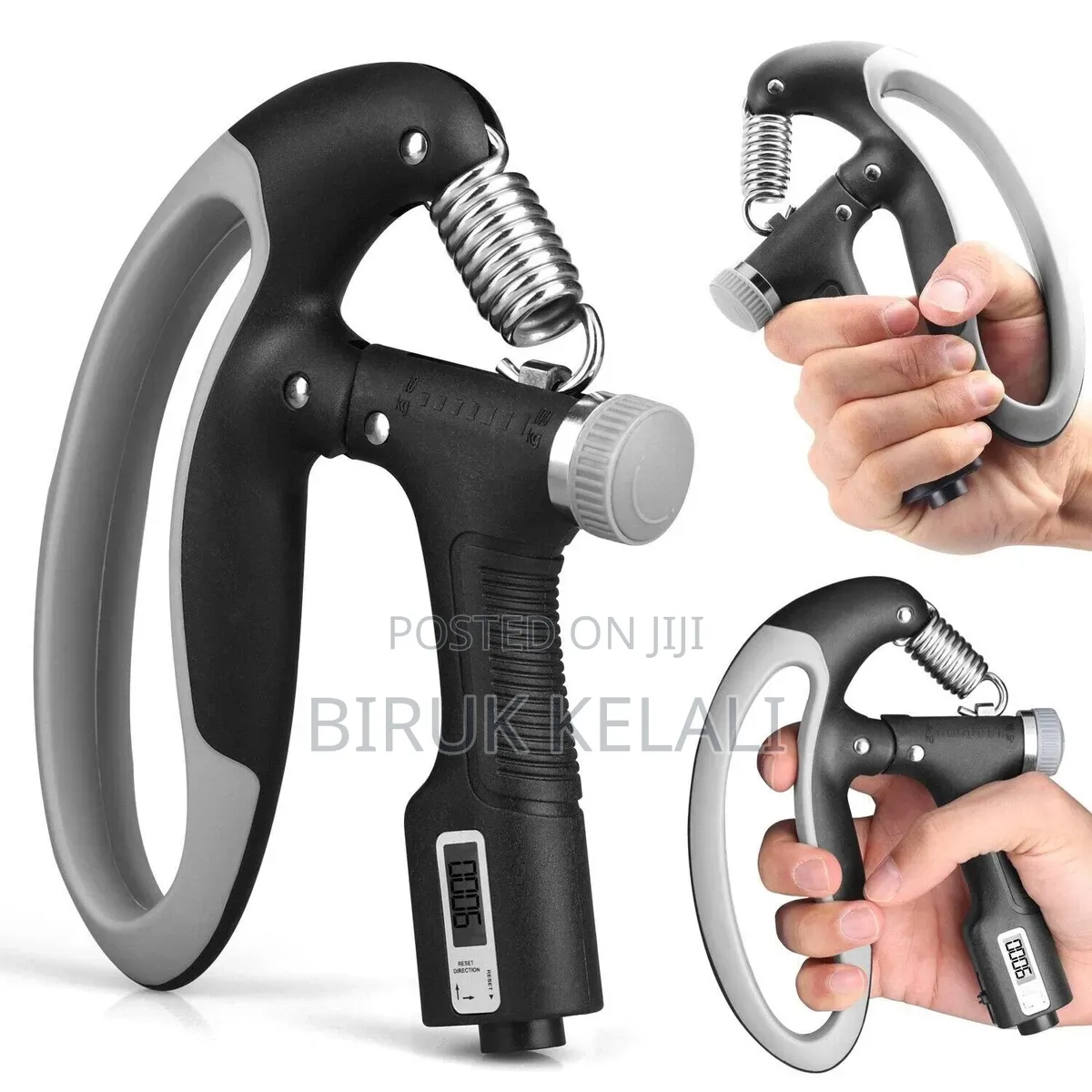 Hand Power Trainer Grip Strength Gripper Strengthener Adjustable