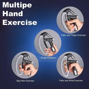 Hand Power Trainer Grip Strength Gripper Strengthener Adjustable