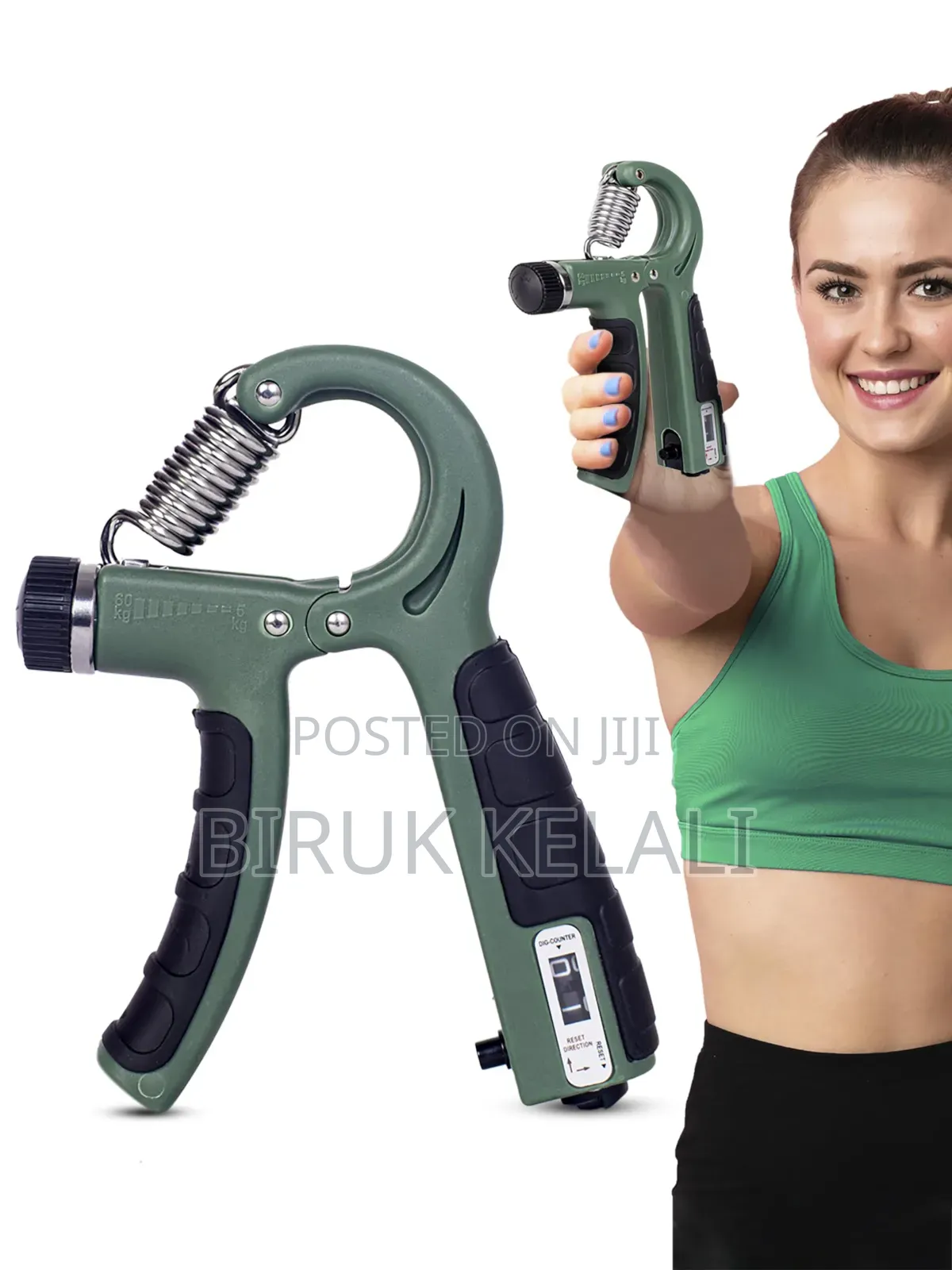 Adjustable Hand Grip Strengthener With a Built-in Mechanical