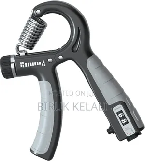 Adjustable Hand Grip Strengthener With a Mechanical Rep Counter