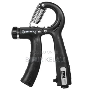 Adjustable Hand Grip Strengthener With a Mechanical Rep Counter
