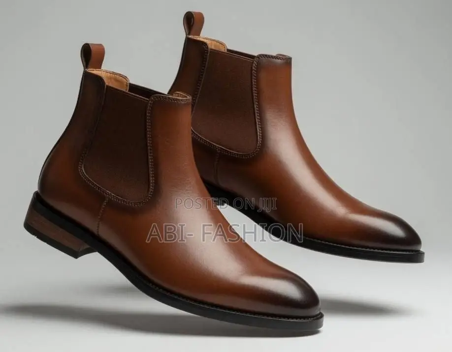 Chelsea Boots Leather Shoes | New Arrival