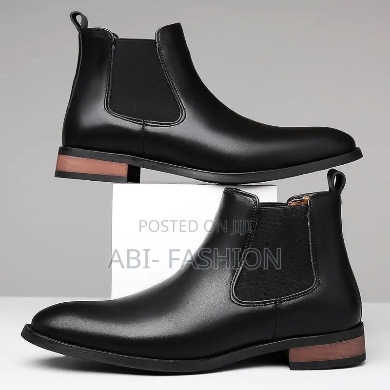 Chelsea Boots Leather Shoes | New Arrival