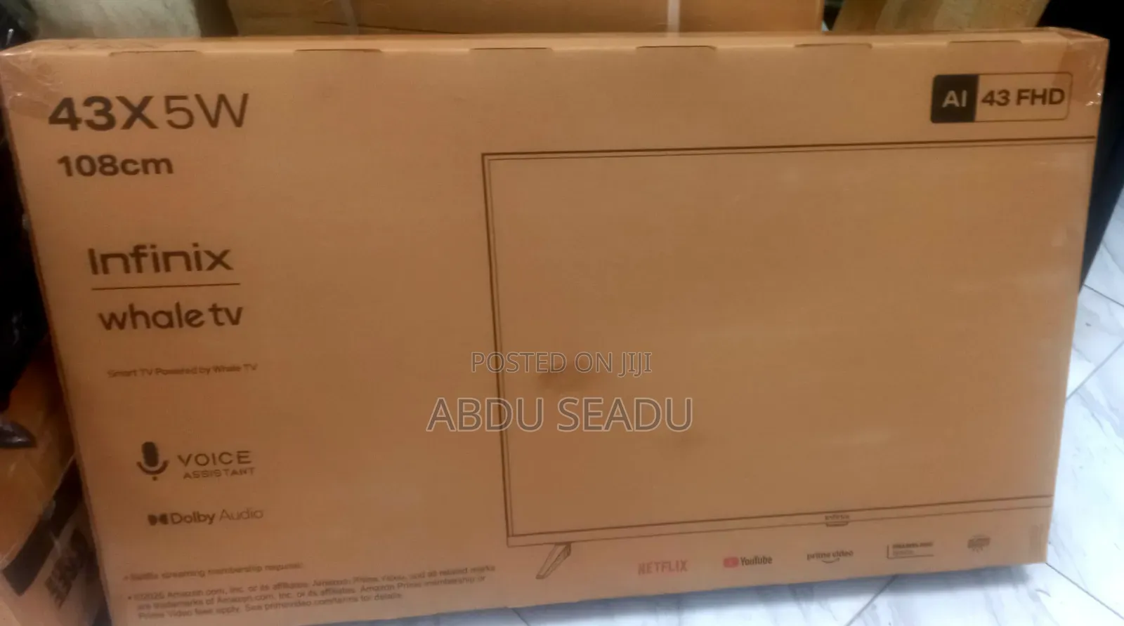 Infinix TV 43 Inch FHD