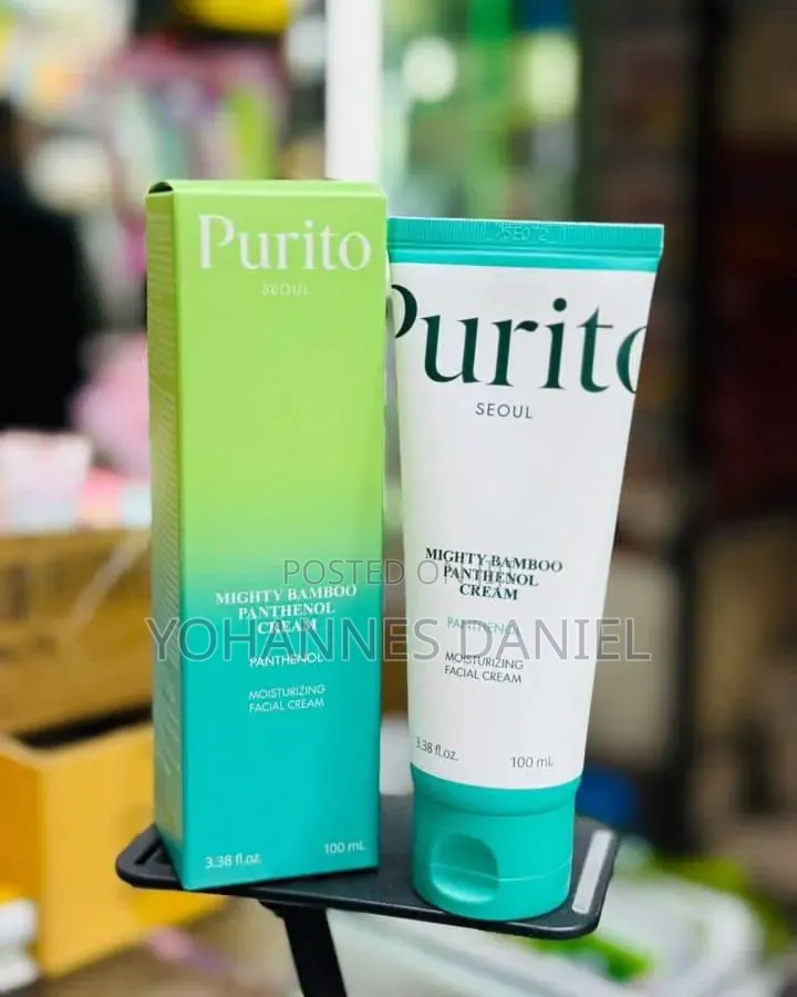 Purito Seoul Mighty Bamboo Panthenol Cream – Facial Moisturizer