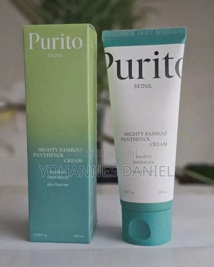 Purito Seoul Mighty Bamboo Panthenol Cream – Korean Face Moisturizer
