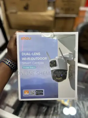 Imou Dual-Lens Wi-Fi Outdoor Camera አይሙ ዱዋል ባለ ሁለት ሌንስ የደህንነት ካሜራ