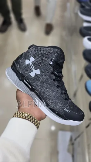 Under Armor 3D High Master Quality Basketball Shoes Made in Vietnam