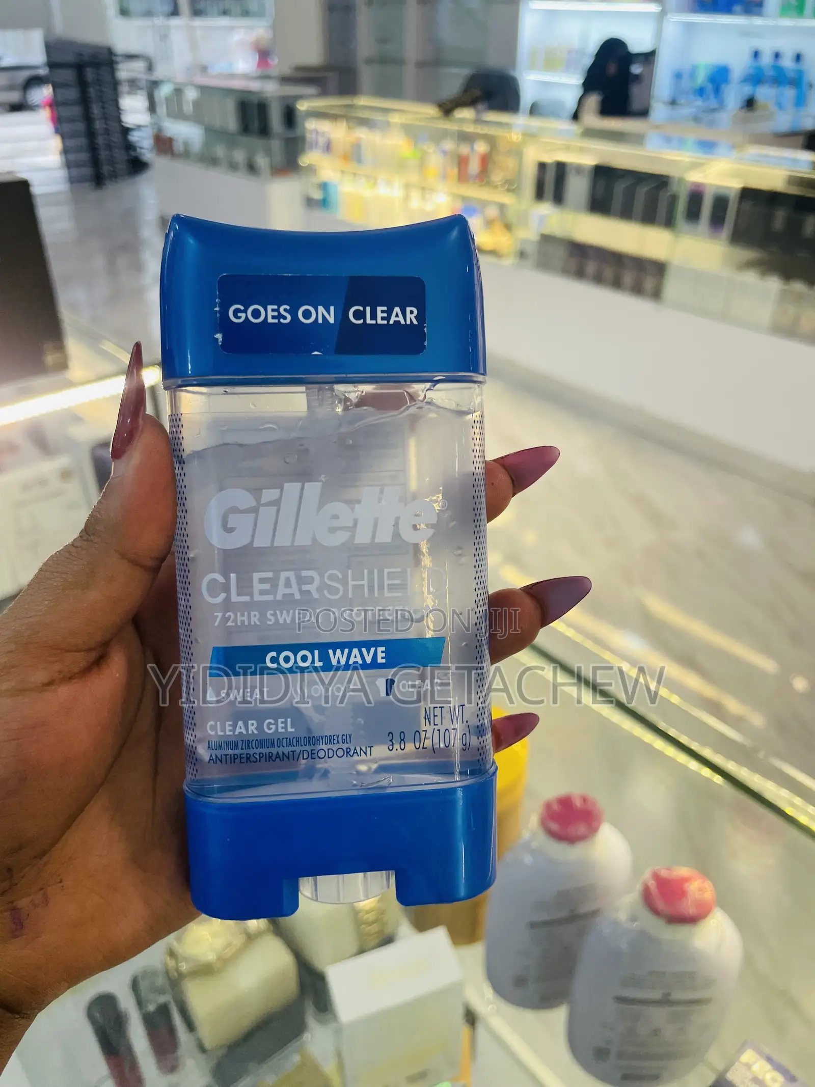 Goes on Clear