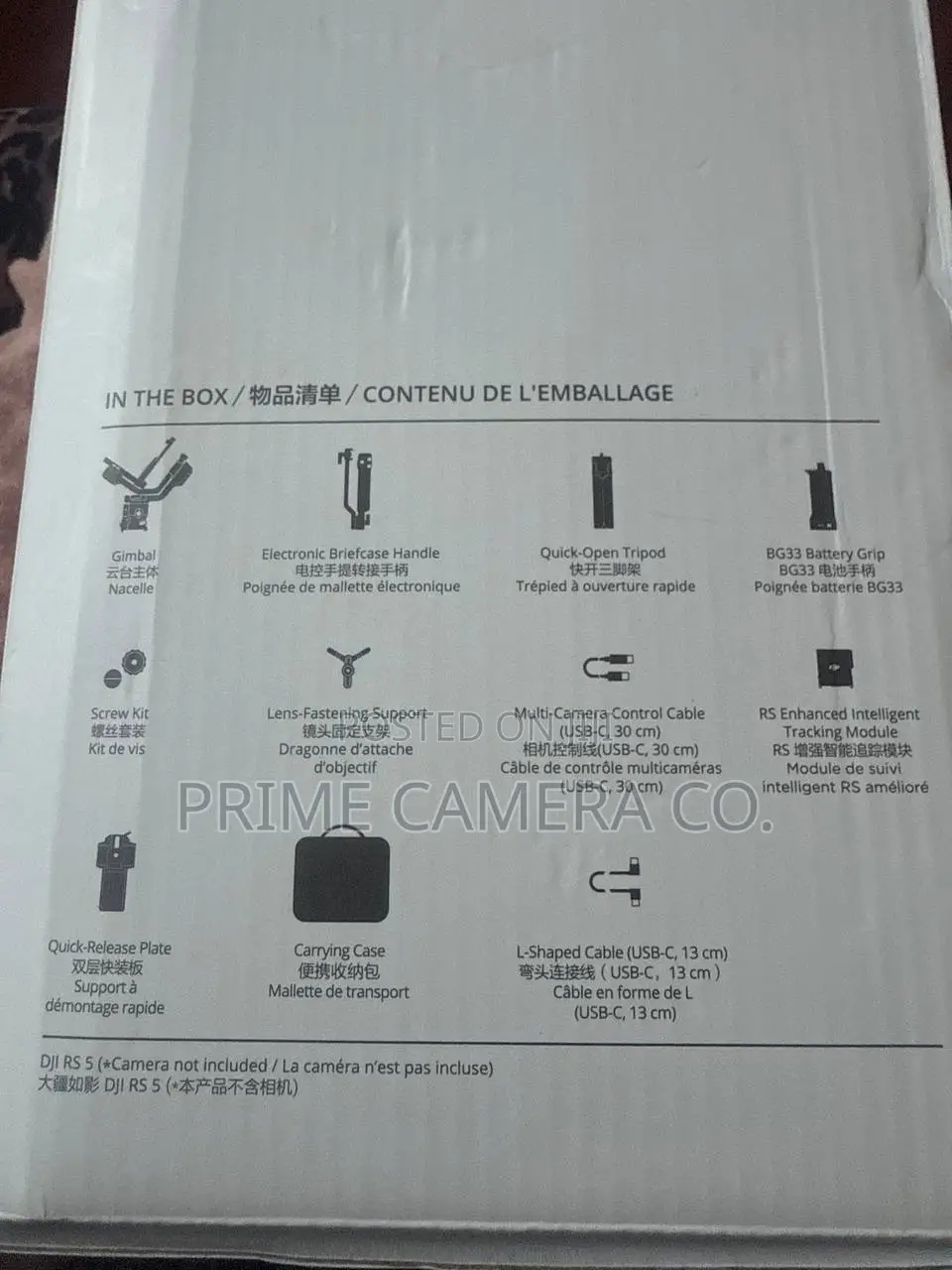 DJI RS 5 Gimbal Combo Kit With AI Tracking Module (Brand New)