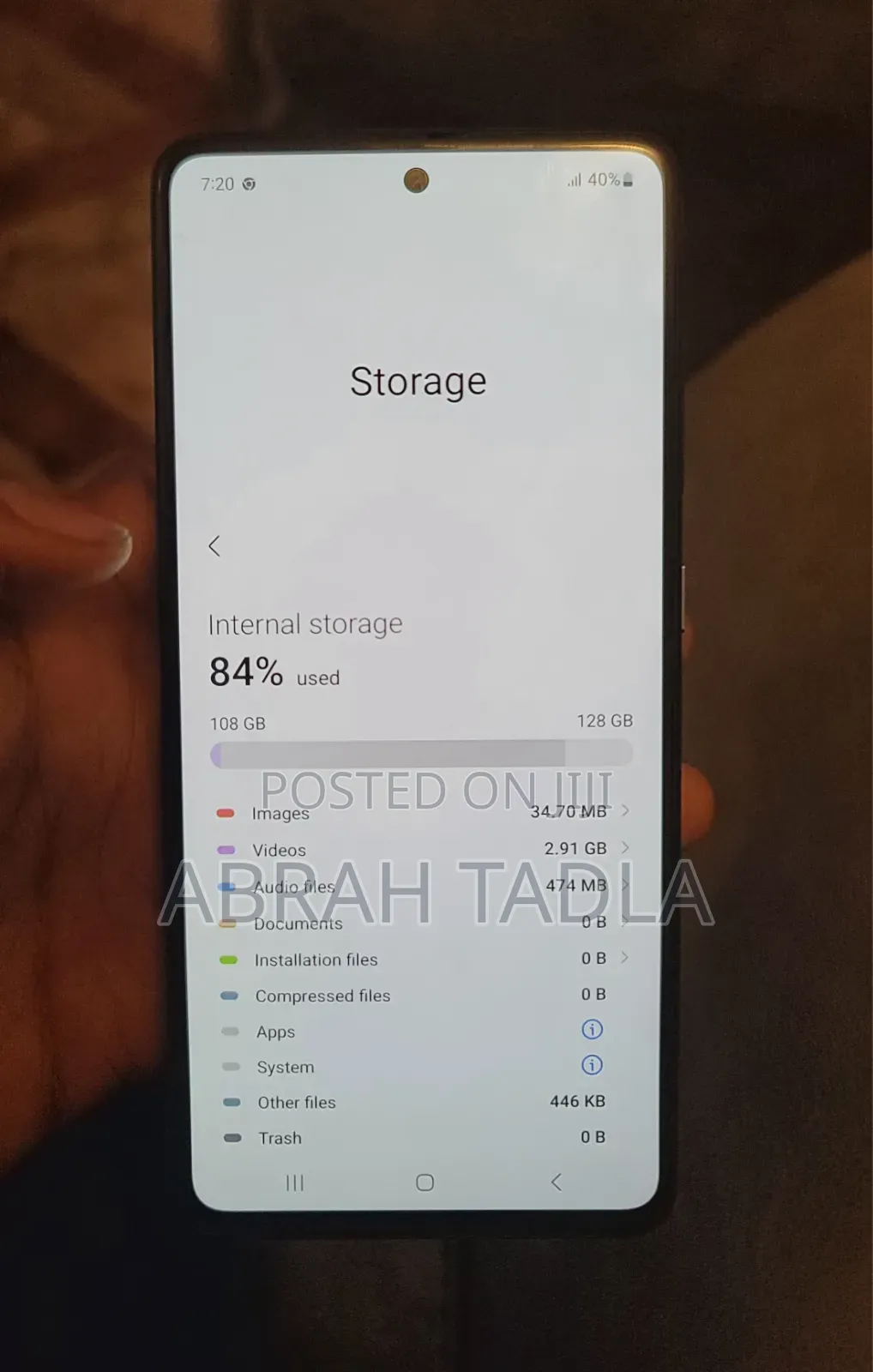 Samsung Galaxy A51 5G 128 GB Blue