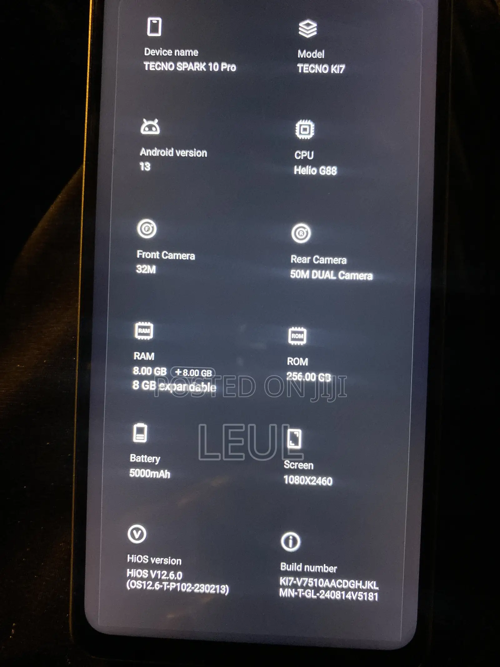 Tecno Spark 10 Pro 256 GB Black