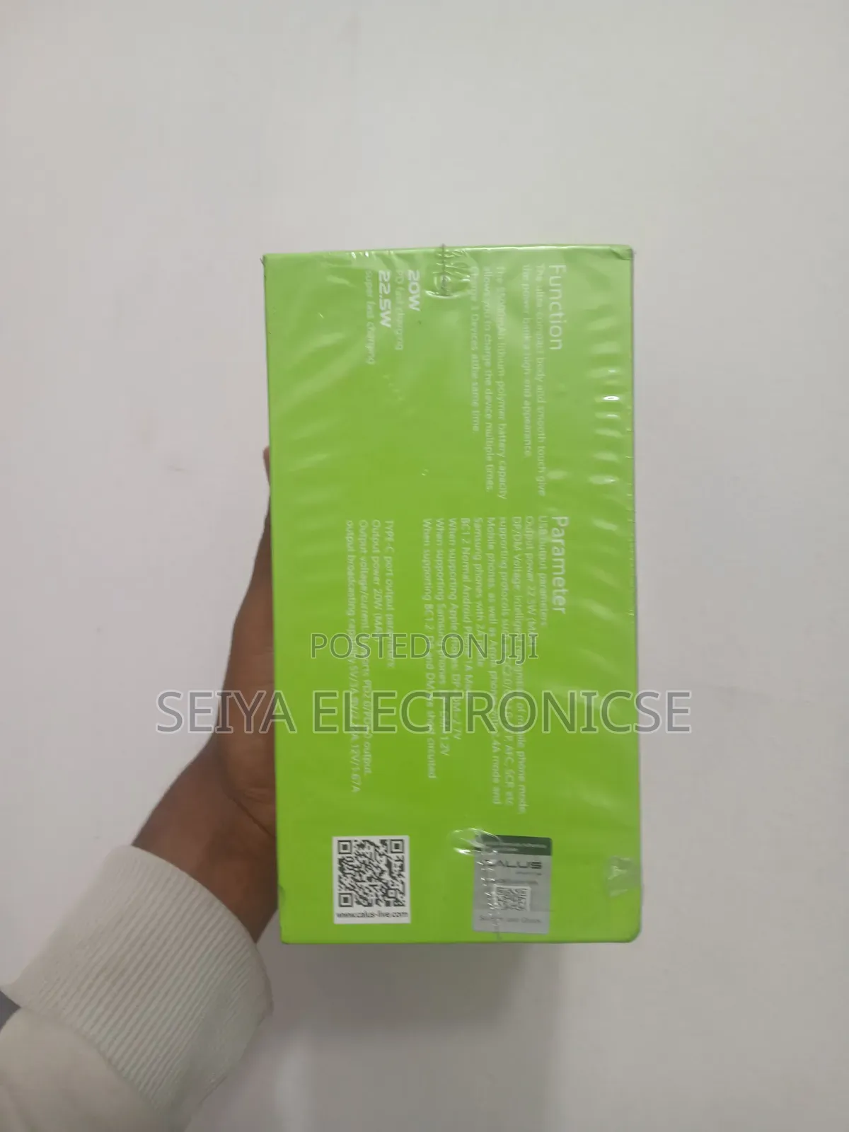 # CALUS FAST-E55max 55,000mAh Power Bank, Features 22.5W Fast Charging