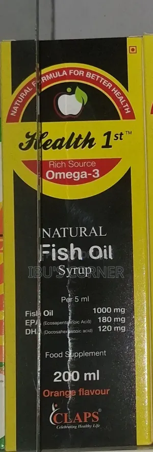 Health 1st Omega3 Natural Fish Oil Syrup