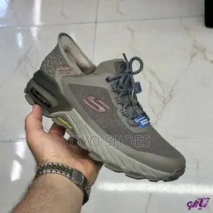 Skechers Hands Free Slip-Ins: Max Protect Trail Unisex Brown Sneaker
