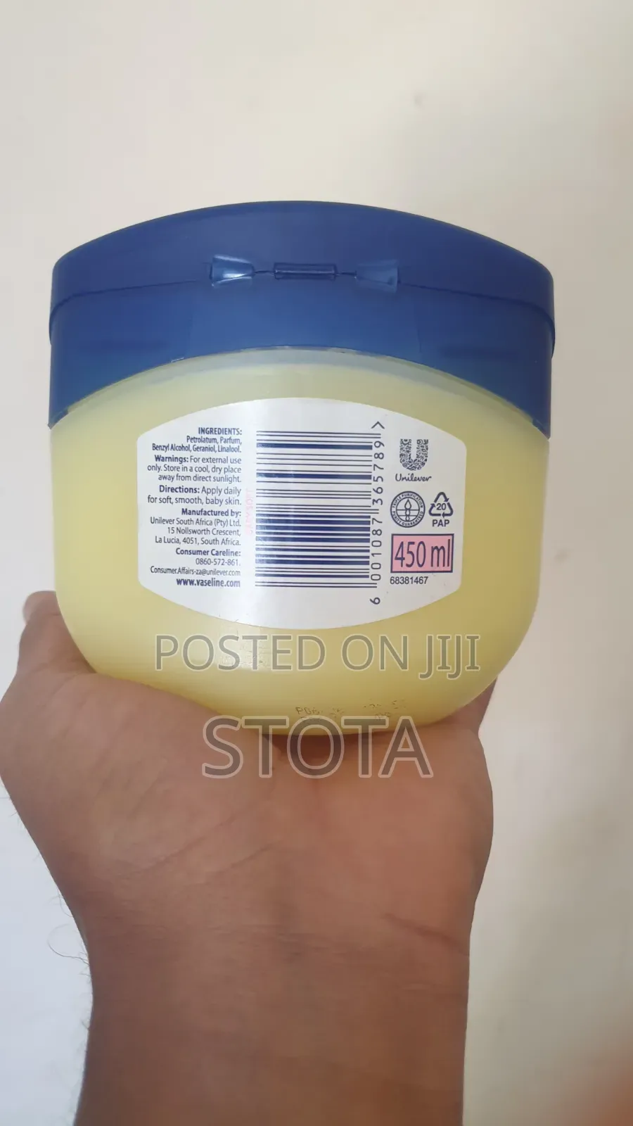 Vaseline Blue Seal 450ml