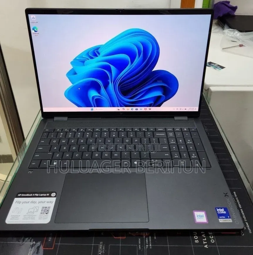 New Laptop HP OmniBook X Flip 16" 16GB Intel Core Ultra 7 SSD 1T