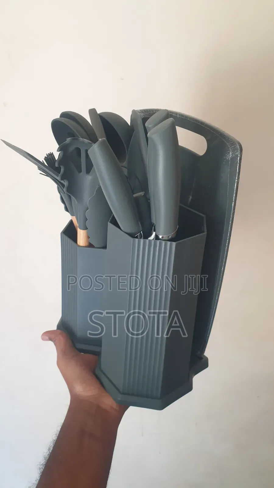 Kitchenware Set Knife Set 19 PC ሙሉ የኩሽና እቃዎች አንድ ላይ