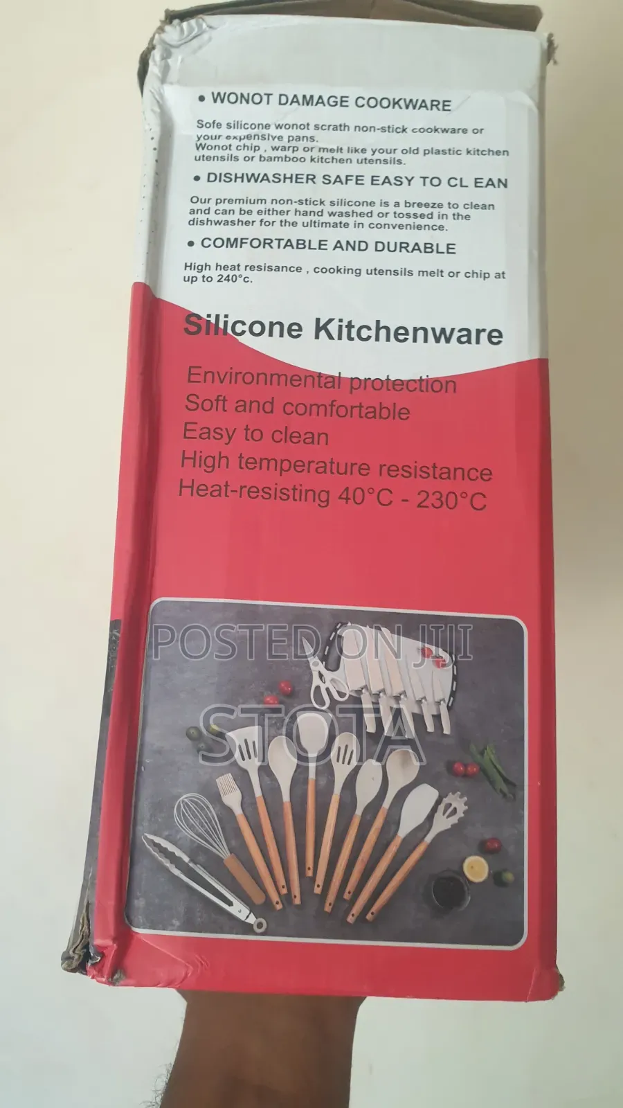 Kitchenware Set Knife Set 19 PC ሙሉ የኩሽና እቃዎች አንድ ላይ