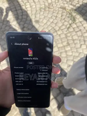 Samsung Galaxy A52s 5G 128 GB White