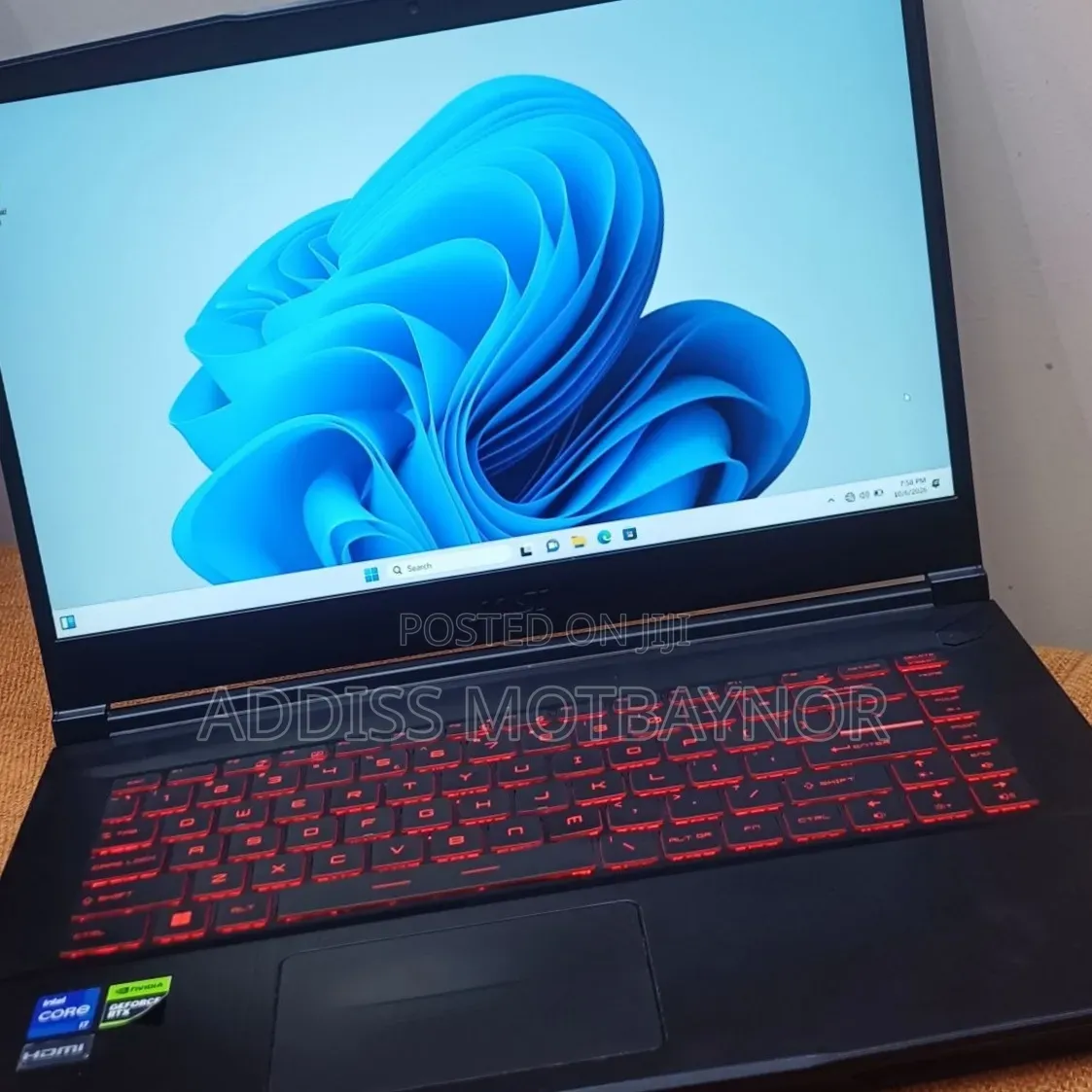 New Laptop MSI GF63 16GB Intel Core i7 SSD 512GB