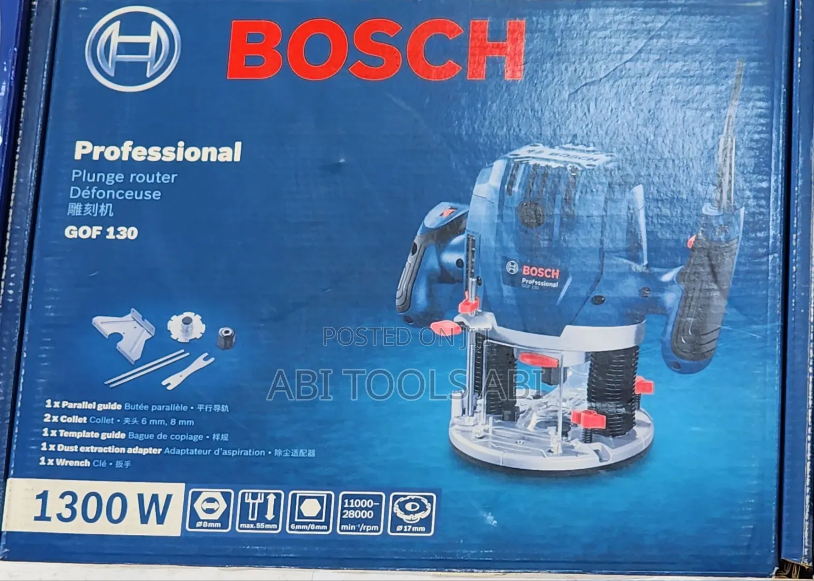 BOSCH Professional GOF 130 Plunge Router