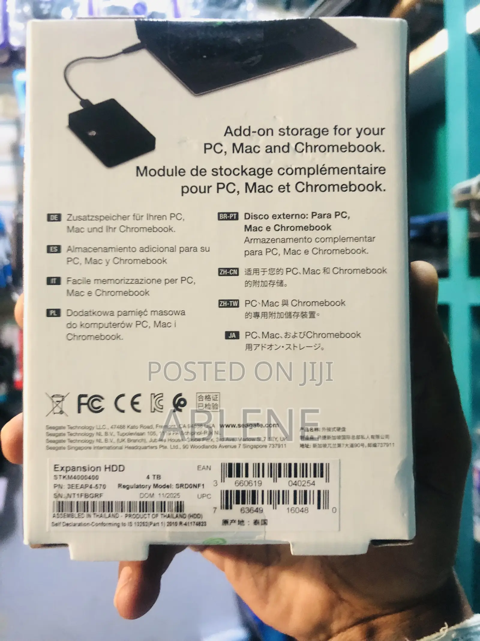 Seagate Expansion 4TB HDD Harddisk