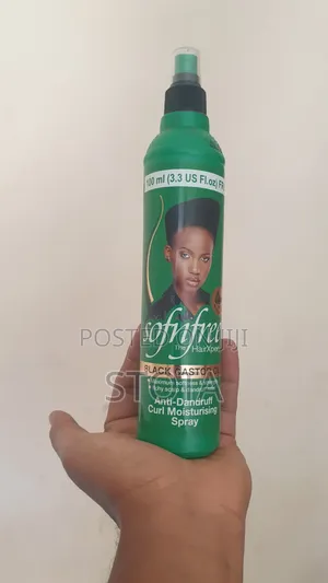 Sofrifree Anti-Dandruff Curl Moisturizing Spray, Black Castor Oil