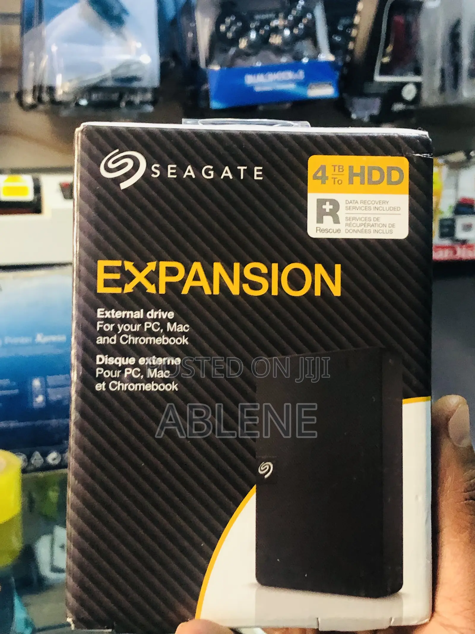 4TB Seagate External HDD – Massive Storage!