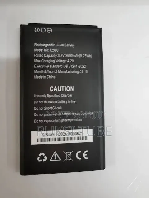 T2500 Battery for LTE Portable WiFi